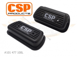 Cache culbuteur CSP noir (la paire)
