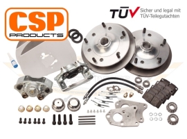 Kit frein à disque avant CSP 5 trous 5 X 205 1200 ->65