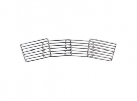 Grilles aluminium de capot arrière 4 pièces