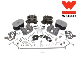 Kit double carburateur weber IDF 40  pour moteur type 4