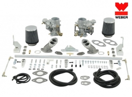 Kit de 2 carburateurs WEBER 34 ICT 13/1600 D.A