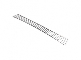 Grille aluminium sous lunette arrière pour 1303