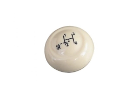 Pommeau de levier VINTAGE SPEED ivoire 7mm