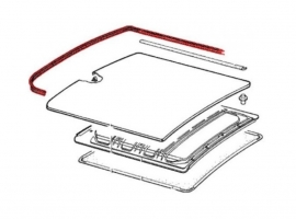 Joint de toit ouvrant combi/T3 68/92 Q+