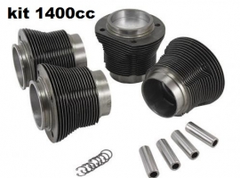 Kit chemises/pistons 1400cc (emboîtement 87mm) moteur 1200cc