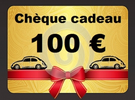 Chèque cadeau de 100 euros