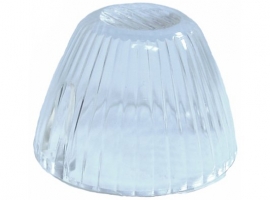 Vitre de clignotant blanche pour Karmann Ghia 65/69