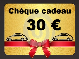 chèque cadeau de 30 euros