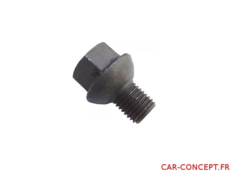 Boulon De Roue H&R Conique M12x1,50 – Longueur 40 Mm, Noir | Pour Jantes Après-vente, Fixation Sécurisée