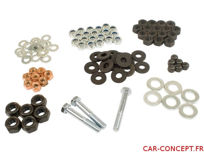 Kit de 10 vis de carter M6 x 20 mm (tête hexagonale) prix : 2,95 € Motorkit  92247 directement disponible chez MOTORKIT