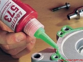 Pâte à joint LOCTITE 573/ELRING 73 verte 50ml (cox, combi)