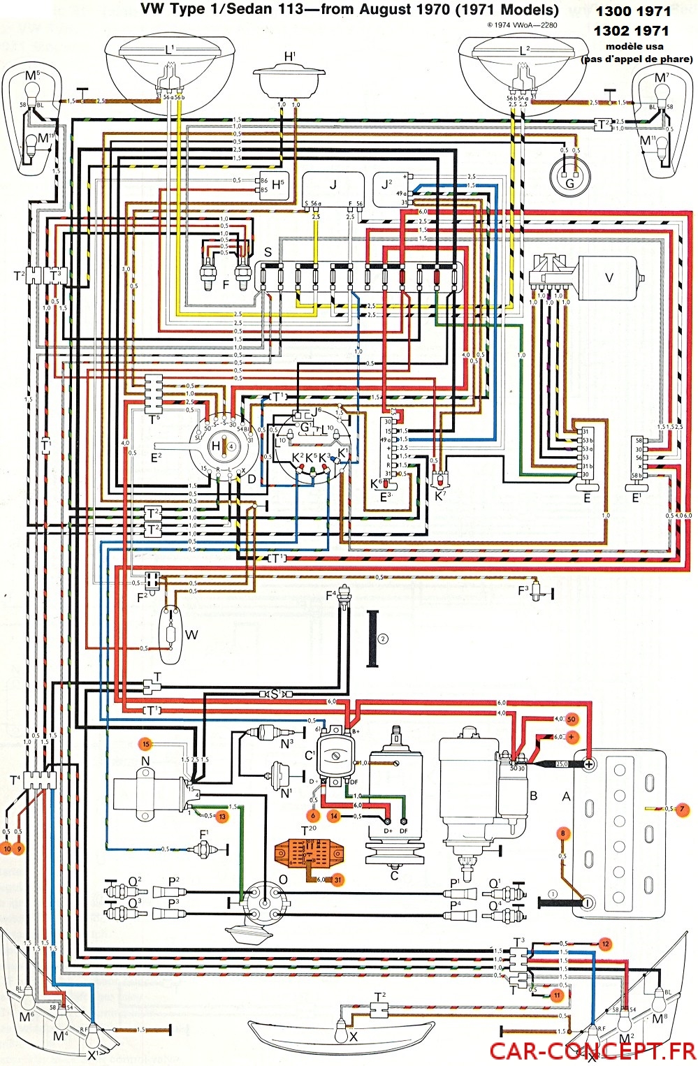 Schema Electrique Cox 1200 1973