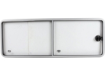 Vitre latérale coulissante milieu gauche pour Combi 68/79