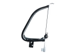 Déflecteur chrome droit 68->