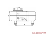 Bocal de frein pour maître cylindre double circuit buggy Q+ 8mm