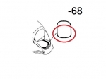 Joint de compartiment moteur ->68 de qualité allemande