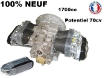 Moteur NU 1700cc  VW COX COMBI 100% neuf