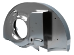 Turbine chromée double admission avec chauffage