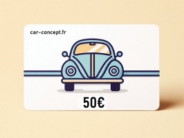 Carte cadeau de 50 euros