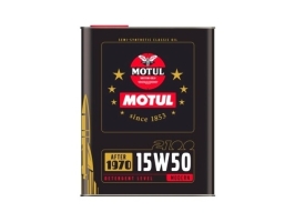 Huile MOTUL 2100 Classic 15W50 2L
huile haut de gamme pour les véhicules des années 70