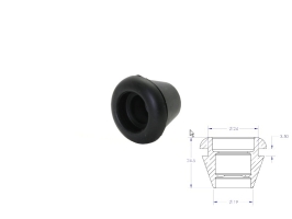 Caoutchouc passe fil conique de faisceau électrique 24 /3.5mm