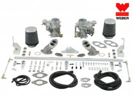 Kit de 2 carburateurs WEBER 34 ICT 13/1600 D.A