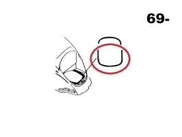 Joint de compartiment moteur 69-> éco