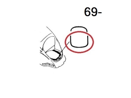 Joint de compartiment moteur de qualité allemande 69->